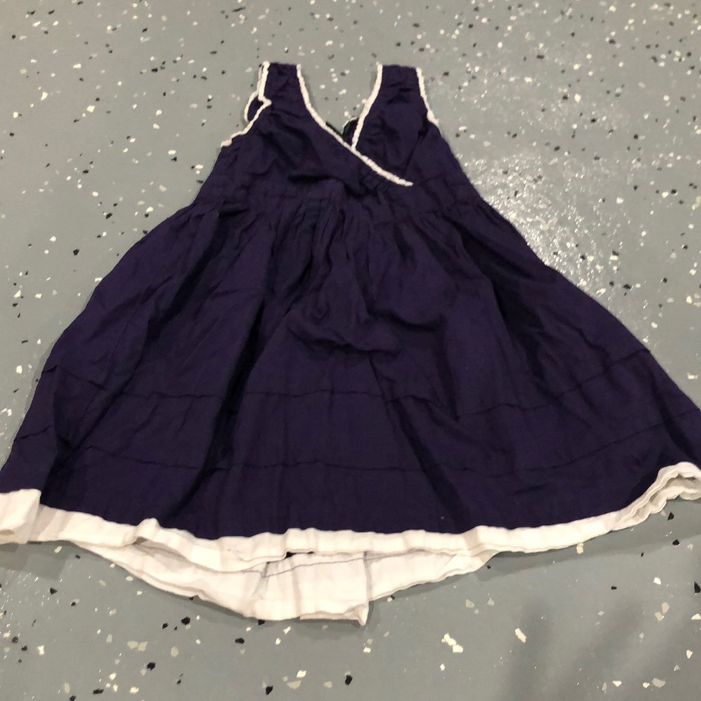 Benetton girls dress size XS 4/5